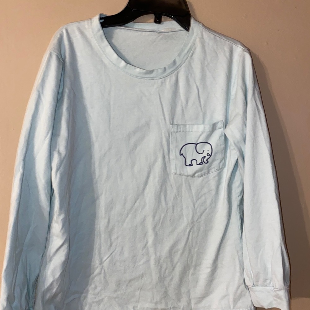 Ivory Ella shirt light teal
